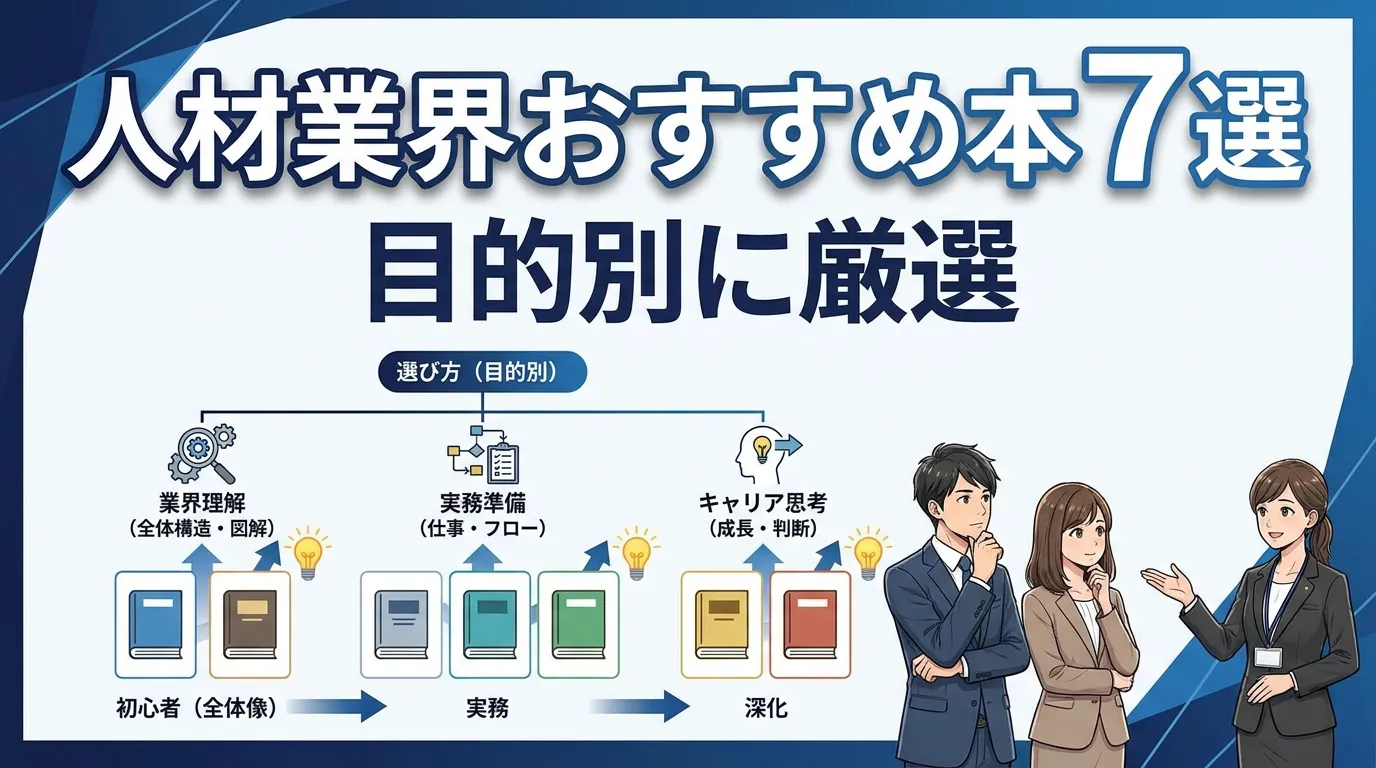 人材業界のおすすめ本7選!